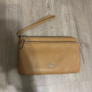 Coach Double Zip Wallet